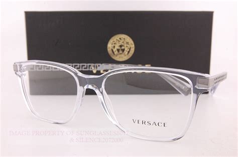 versace clear frame glasses|discount versace eyeglass frames.